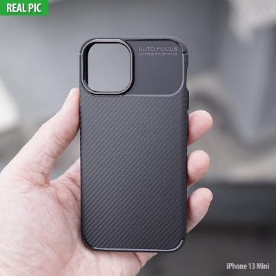 iPhone 13 Mini - AUTOFOCUS Carbon Fiber Soft Case
