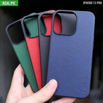 iPhone 13 Pro - AIORIA Canvas Texture Hybrid Case