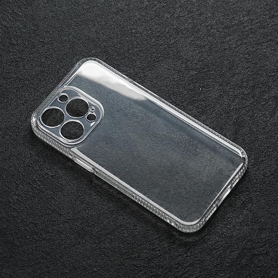 iPhone 13 Pro - Clear Rugged Armor TPU Soft Case