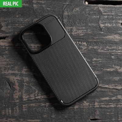 iPhone 14 Pro - AUTOFOCUS Carbon Fiber Soft Case