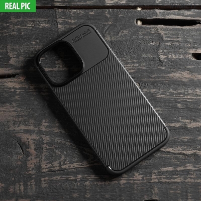 iPhone 14 Pro Max - AUTOFOCUS Carbon Fiber Soft Case