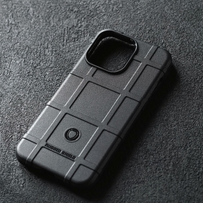 iPhone 15 Pro Max - Rugged Shield Armor TPU Soft Case