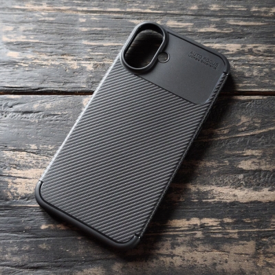 iPhone 16 Plus - AUTOFOCUS Carbon Fiber Soft Case