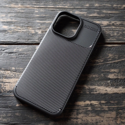 iPhone 16 Pro Max - AUTOFOCUS Carbon Fiber Soft Case