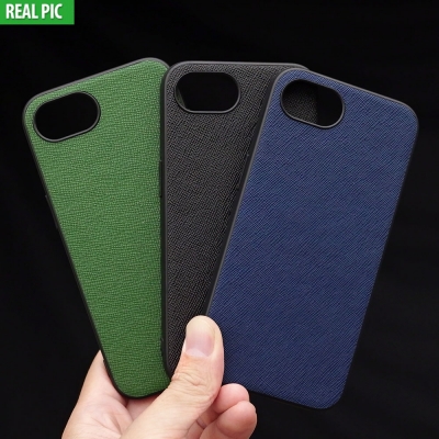 iPhone 16e - AIORIA Canvas Texture Hybrid Case