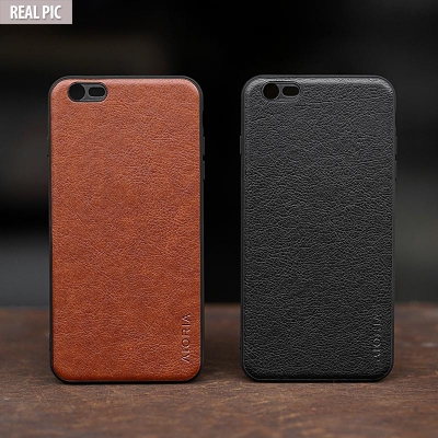 iPhone 6 Plus - iPhone 6S Plus - AIORIA Leather Texture Hybrid Case
