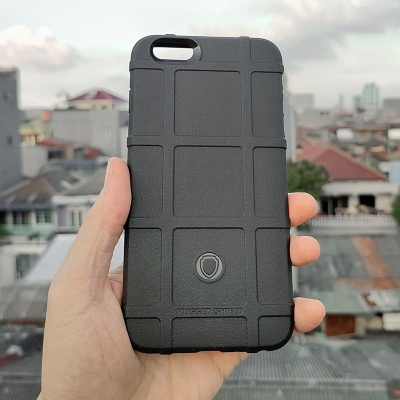 iPhone 6 Plus - iPhone 6S Plus - Rugged Shield Armor TPU Soft Case