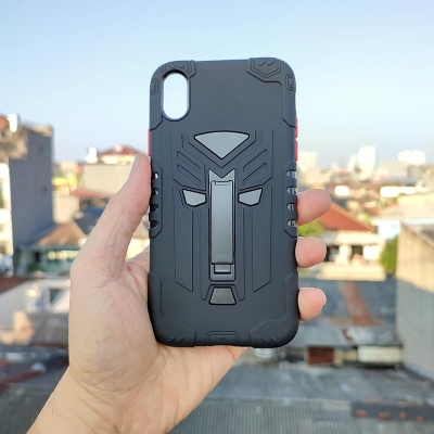 iPhone XR - Robot Defender Armor Hybrid Case