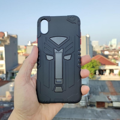 iPhone XS Max - Robot Defender Armor Hybrid Case