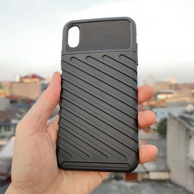 iPhone XS Max - Suitcase Armor TPU Soft Case