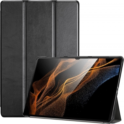 Samsung Galaxy Tab S8 Ultra 14.6 Inch - Smart Cover Flip Leather Case